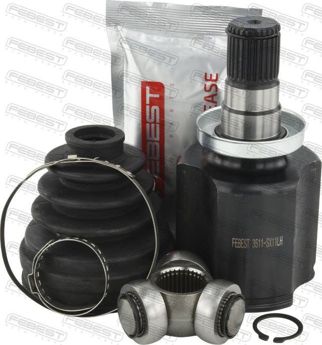 Шрус внутренний (граната) Febest передний левый для Geely Coolray I 2020-2026. Артикул 3511-SX11LH