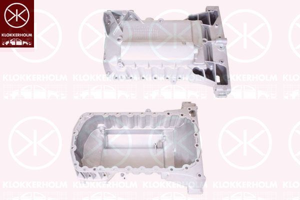 Масляный поддон картера двигателя Klokkerholm (алюминий) для Citroen C4 Picasso I 2007-2013. Артикул 5514475