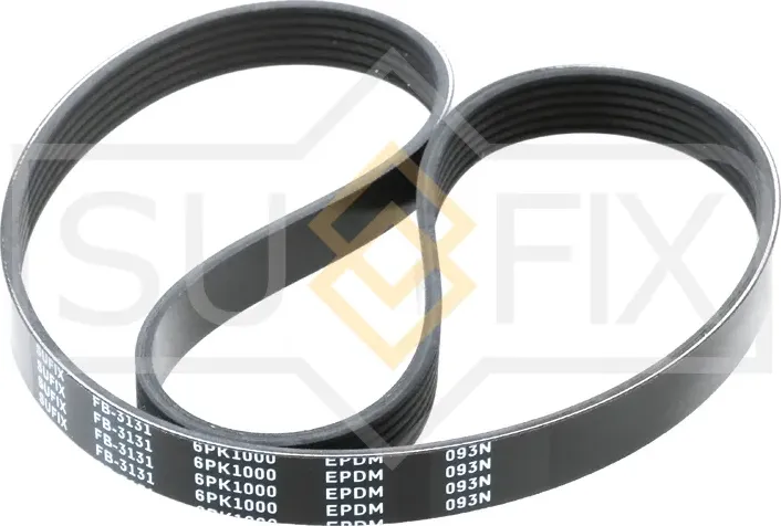 Ремень поликлиновый 6PK1000 (Sufix). Артикул FB3131