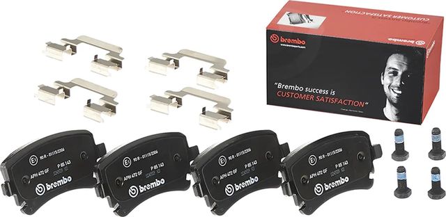 Тормозные колодки Brembo задние для Bentley Continental I 2003-2016. Артикул P 85 143