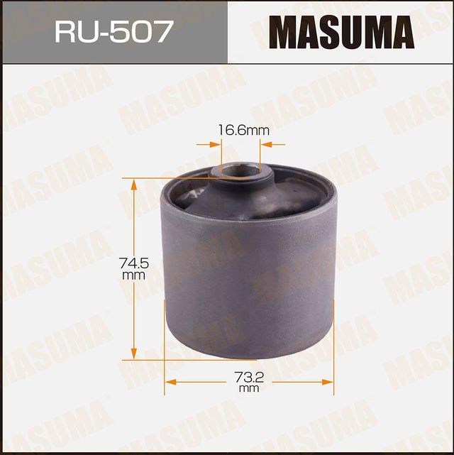 Сайлентблок заднего рычага подвески Masuma. Артикул RU-507