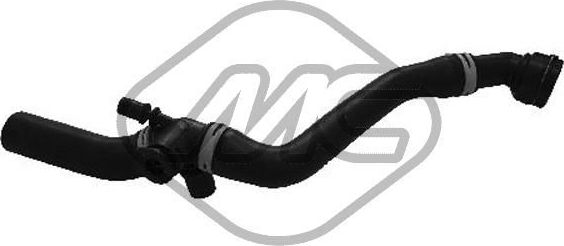 Патрубок радиатора (системы охлаждения) Metalcaucho. Артикул 09046