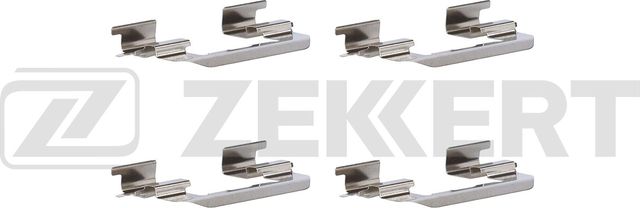 Комплект установочный перед. торм. колодок Hyundai Solaris IV 10-  Elantra V 11-  Kia Rio III 11- Zekkert. Артикул BR-1496