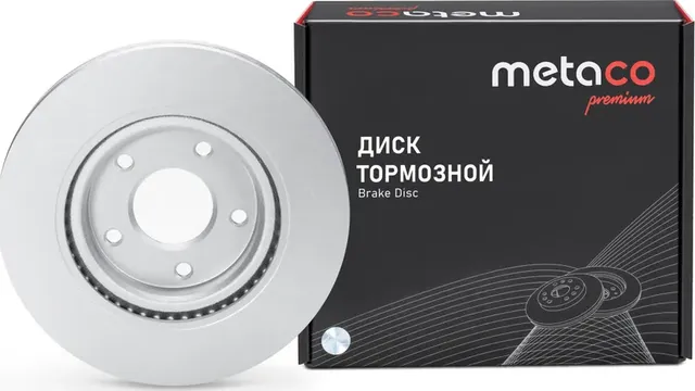 Диск тормозной передний вентилируемый QASHQAI J10 (2006>)/X-TRAIL (T31) (2007>) D-296mm h-26mm H-44 (Metaco). Артикул 3050-531
