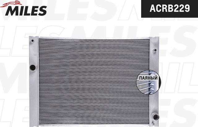 Радиатор охлаждения двигателя Miles для BMW 7 IV (E65/E66) 2005-2008. Артикул ACRB229