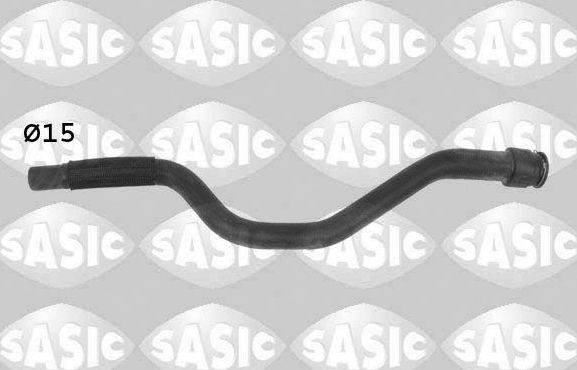Патрубок системы охлаждения (радиатора) Sasic. Артикул 3400042