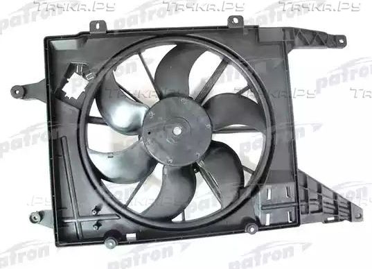 Вентилятор радиатора двигателя Patron для Renault Megane I 1996-2003. Артикул PFN095