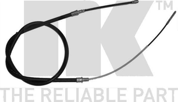 Трос ручника (тросик ручного тормоза) NK правый/левый для SEAT Ibiza II 1993-2002. Артикул 904772