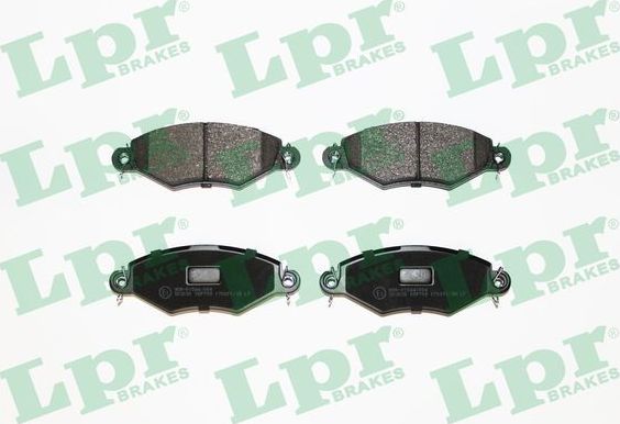Тормозные колодки LPR. Артикул 05P708