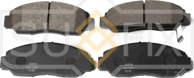 Колодки тормозные передние (Sufix). Артикул SX1154