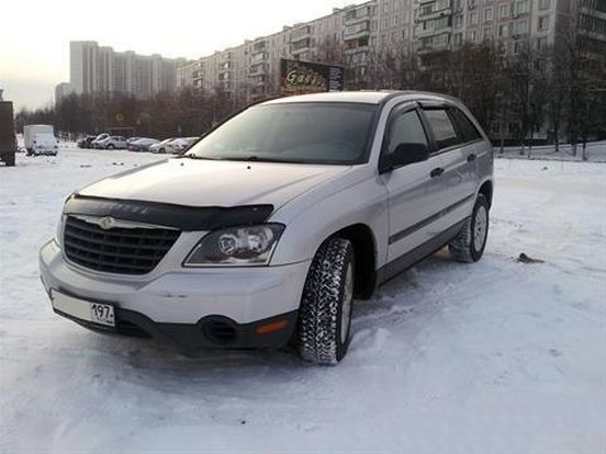 Дефлектор Vip-Tuning для капота Chrysler Pacifica 2003-2007. Артикул CLR08