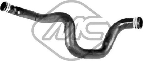 Патрубок радиатора (системы охлаждения) Metalcaucho верхний для Ford Focus I 1998-2004. Артикул 09123