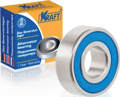 Подшипник генератора большой ВАЗ 2101-2108,1111,М-412 OBER KRAFT KT100516 Kraft. Артикул KT100516