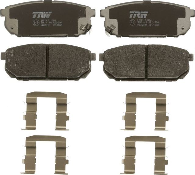 Тормозные колодки TRW COTEC. Артикул GDB3344