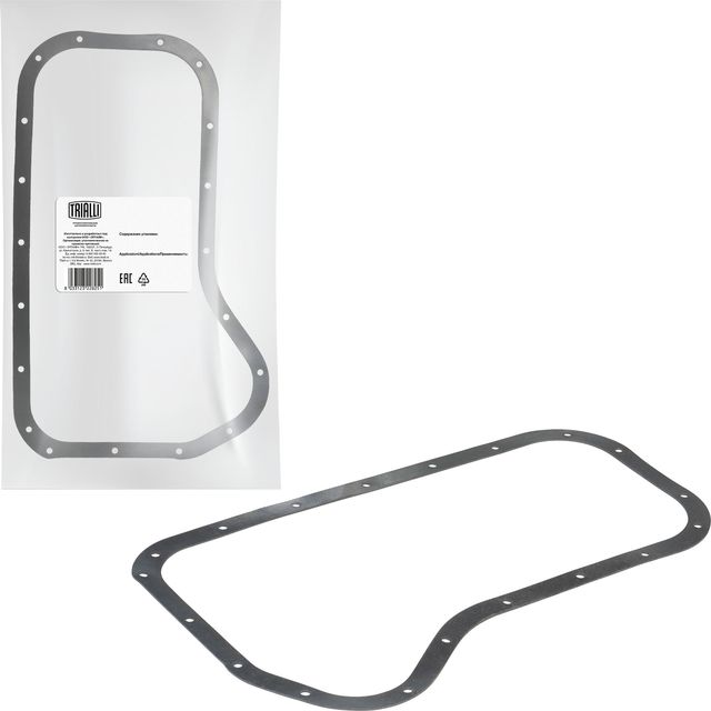 Прокладка маслянного поддона двигателя Trialli для ВАЗ 2102 1973-1984. Артикул GZ 101 0410