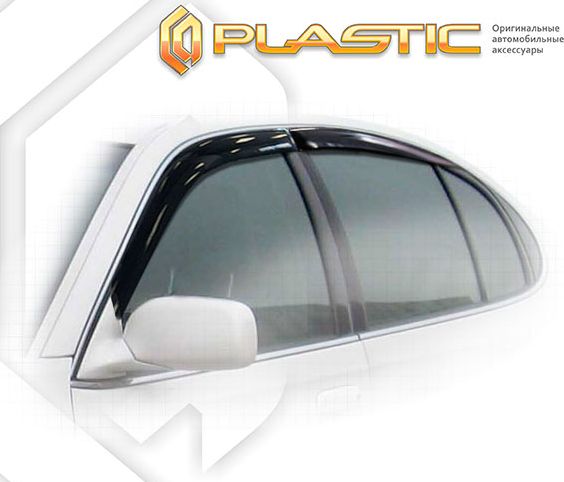 Дефлекторы СА Пластик для окон (Classic полупрозрачный) Lexus GS JZS160 1997-2004. Артикул 2010030304410
