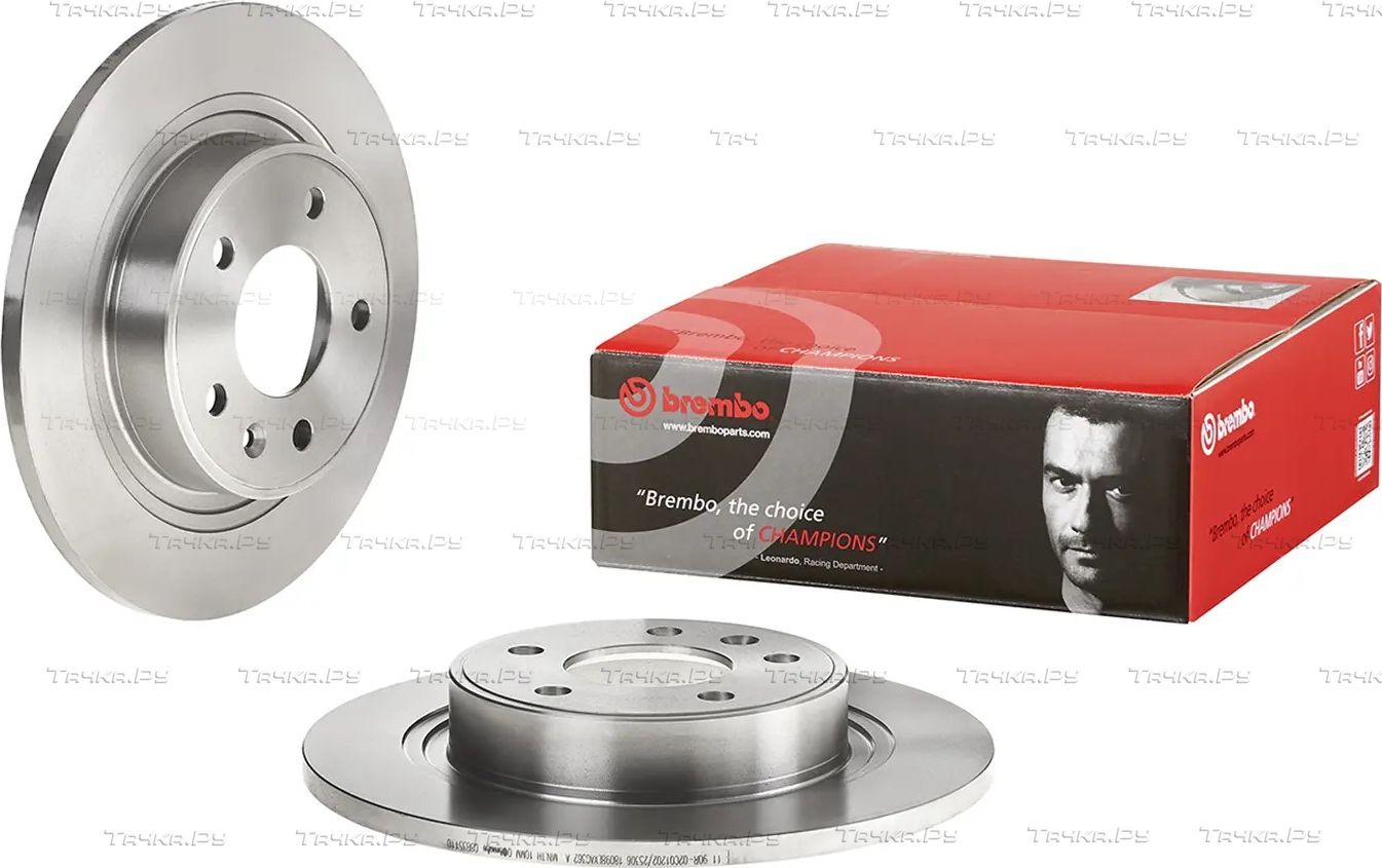 Тормозной диск Brembo PRIME LINE для Opel Zafira C 2011-2019. Артикул 08.B351.10