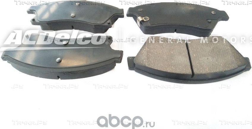 Тормозные колодки ACDelco передние для Chevrolet Aveo II 2011-2015. Артикул 19372197