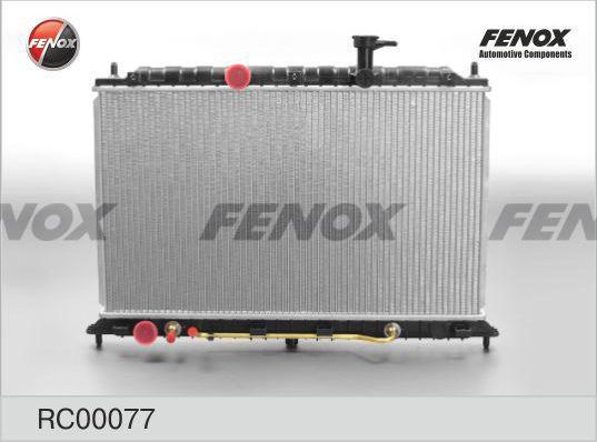Радиатор охлаждения двигателя Fenox. Артикул RC00077