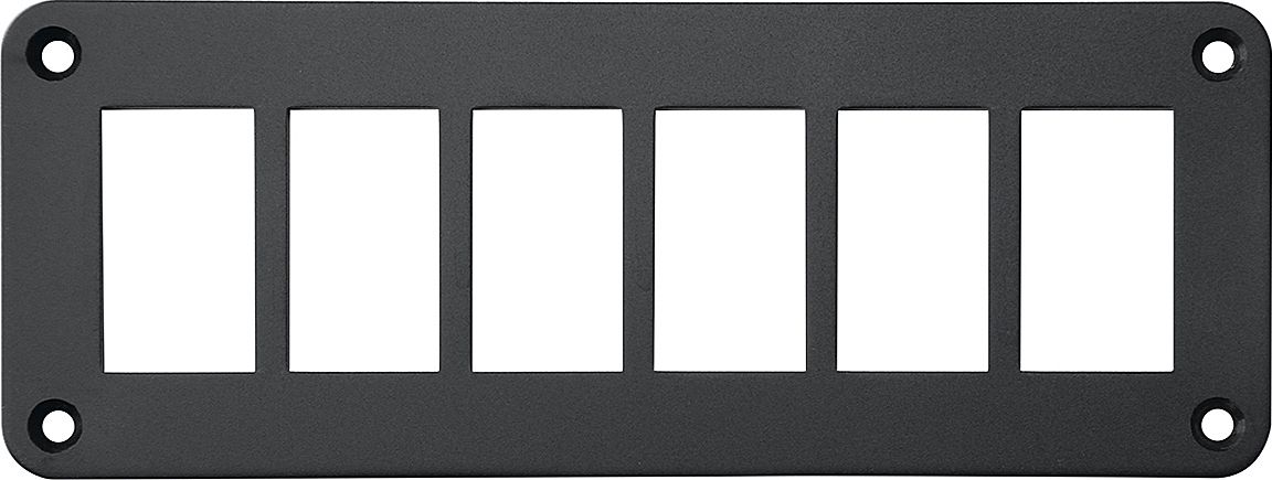 Панель кнопок РИФ монтажная шесть отверстия. Артикул RIF22-6-0007500