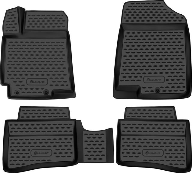 Коврики Element 3D для салона Hyundai Solaris хэтчбек, седан 2014-2016. Артикул NLC.3D.20.59.210