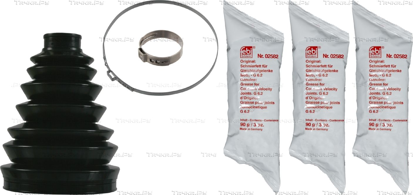 Пыльник ШРУСа наружный Febi Bilstein (термопласт) передний для Citroen Jumper I 1995-2002. Артикул 18577