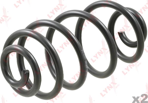 Пружина подвески LYNXauto задняя для Saab 9-3 II 2007-2015. Артикул SC-1165