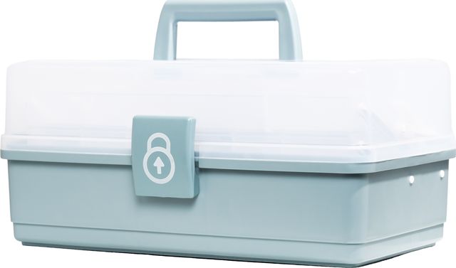 Ящик для инструмента Iris Ohyama KIT BOX 33, Серо-голубой. Артикул 297795