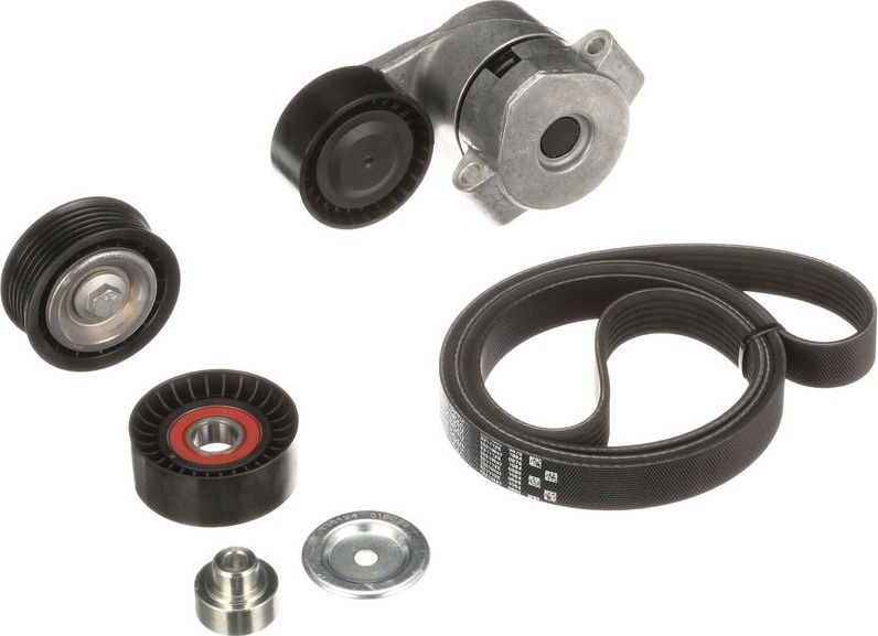 Приводной ремень поликлиновой с роликами (комплект) Gates Micro-V®. Артикул K166PK1640