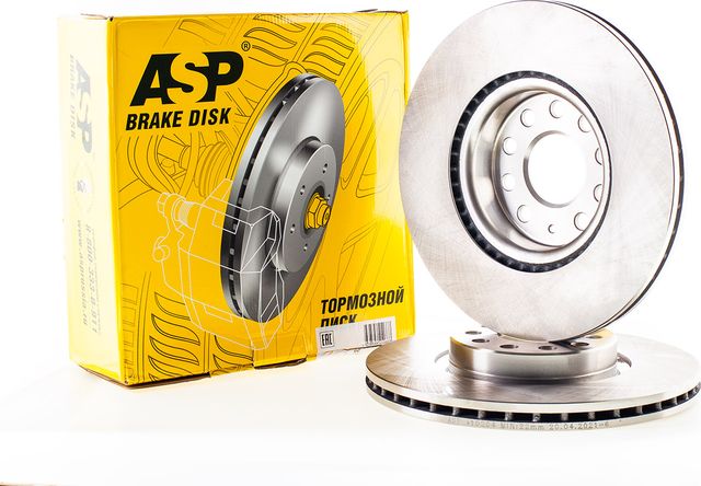 Тормозной диск VW SKODA TIGUAN / JETTA / PASSAT / OCTAVIA / VW GOLF 1.4-2.0TDI п (ASP). Артикул 410204