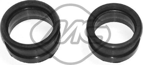 Патрубок интеркулера Metalcaucho (FPM (Fluor-Kautschuk)) для Renault Clio II 2001-2013. Артикул 04642