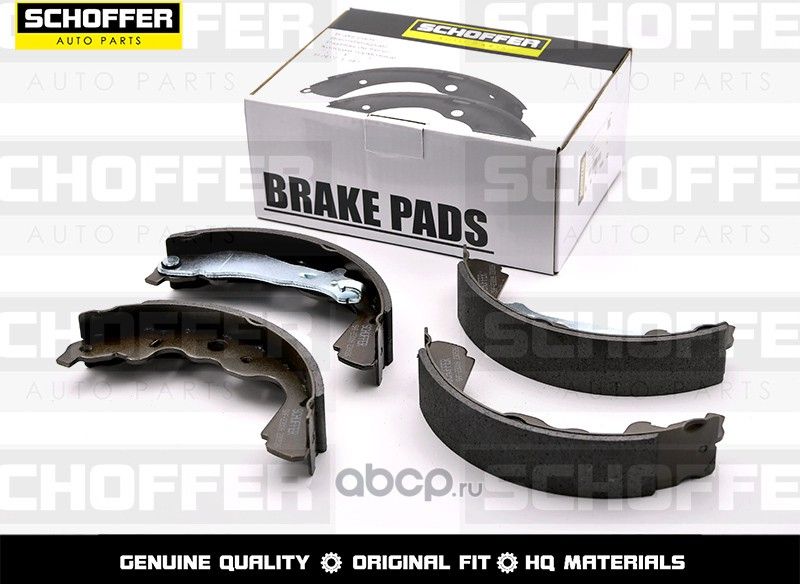 Колодки тормозные задние RENAULT DUSTERKAPTURDOK (Schoffer). Артикул SHF23009