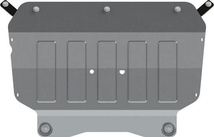 Защита алюминиевая Шериф (4 мм) для картера и КПП Volkswagen Tiguan I 2008-2016. Артикул 26.2612