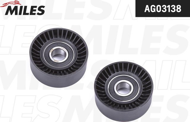 Натяжной ролик (натяжитель) приводного ремня Miles. Артикул AG03138