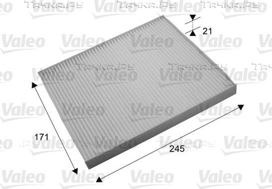 Салонный фильтр Valeo Essential для Hyundai i30 II 2011-2012. Артикул 715638