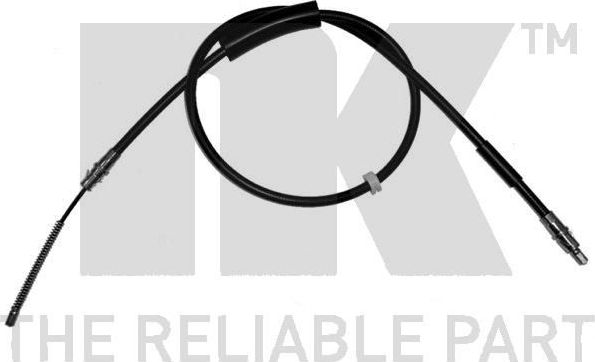 Трос ручника (тросик ручного тормоза) NK задний для Ford Mondeo I 1993-1994. Артикул 902583