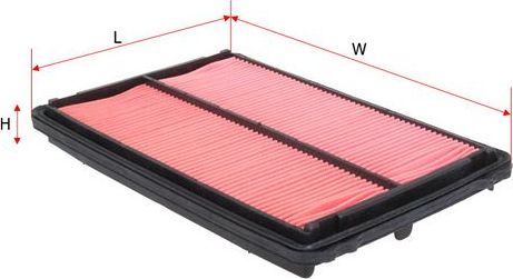 Воздушный фильтр Sakura. Артикул A-1638