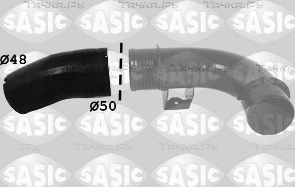 Патрубок интеркулера Sasic. Артикул 3336330