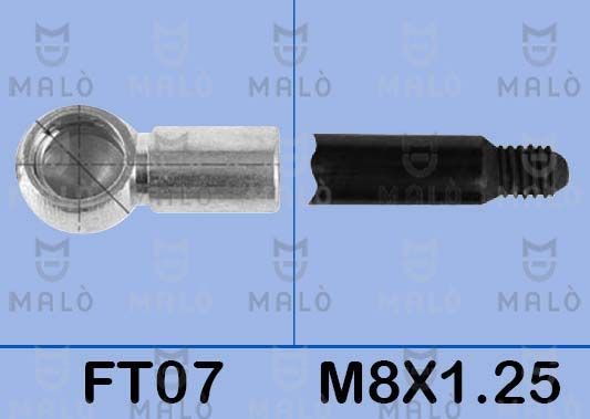 Амортизатор (упор) багажника Malò. Артикул 127378