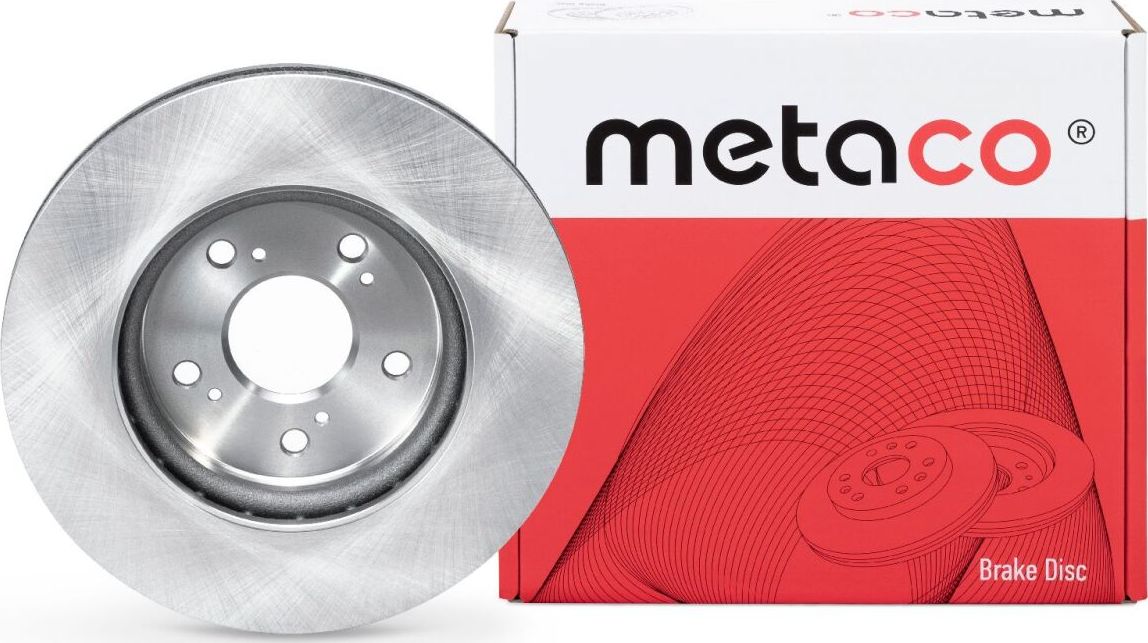 Диск тормозной передний вентилируемый (Metaco). Артикул 3050449