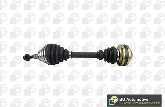 Полуось (привод в сборе, приводной вал) BGA передняя правая/левая для Volkswagen Eos I 2006-2015. Артикул DS0101L