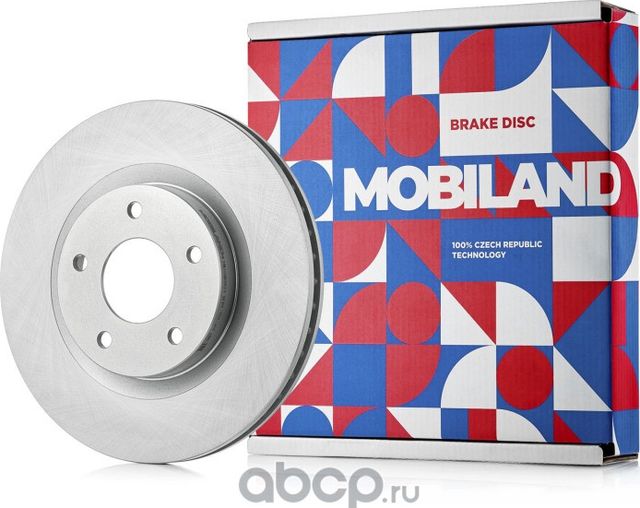 Диск тормозной передний вентилируемый D295,8мм NISSAN QASHQAI (J10, JJ10), QASHQ (Mobiland). Артикул 416109801