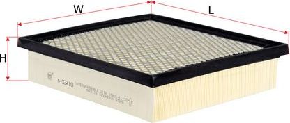 Воздушный фильтр Sakura для Lexus NX I 2014-2026. Артикул A-33410