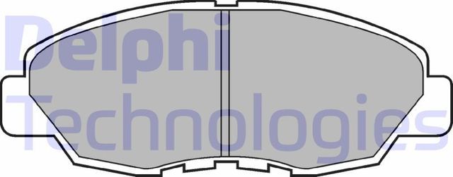 Тормозные колодки Delphi (Low-Metallic). Артикул LP734