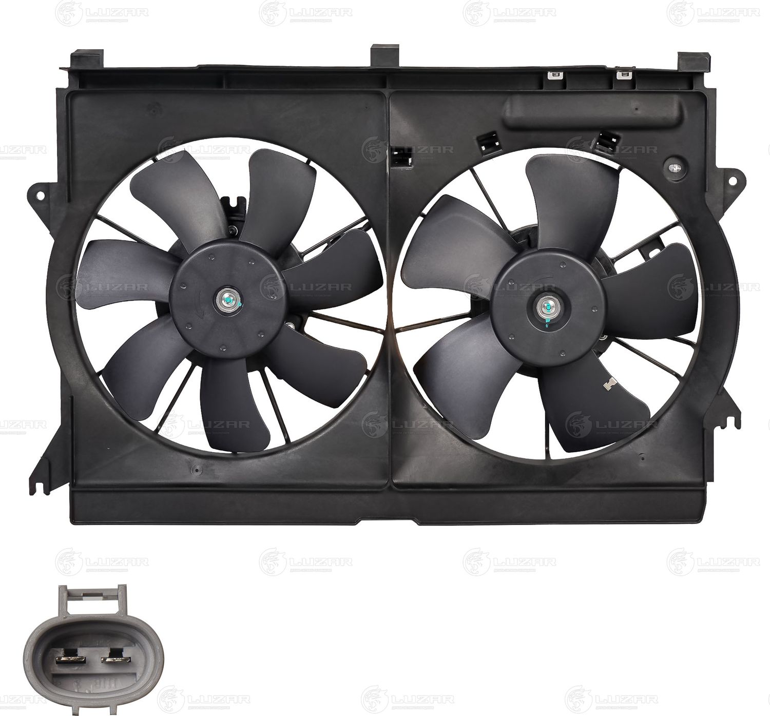 Вентилятор радиатора двигателя Luzar. Артикул LFK 1904