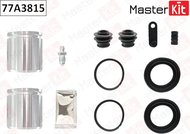 77A3815 Ремкомплект тормозного суппорта + поршень Hyundai H-1 (A1) 1997 - 2008  H-1 (TQ) 2008 - (Master KIT). Артикул 77a3815