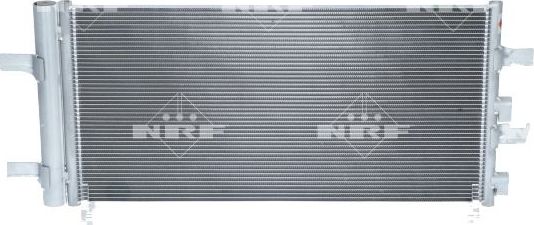 Радиатор кондиционера (конденсатор) NRF EASY FIT для MINI Clubman II (F54) 2014-2026. Артикул 350404