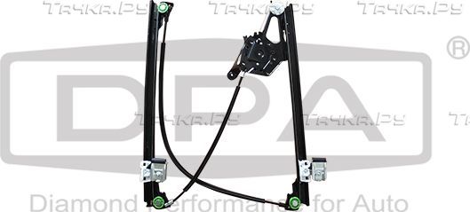 Стеклоподъемник DPA передний правый для SEAT Alhambra I 1996-2010. Артикул 88371817502