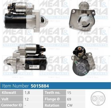 Стартер Meat & Doria. Артикул 5015884