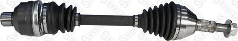 Полуось (привод в сборе, приводной вал) Stellox передняя правая для Opel Vectra C 2002-2008. Артикул 158 1990-SX